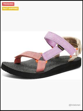 Women's Quick-Dry Sport Sandals with Arch Support for Hiking